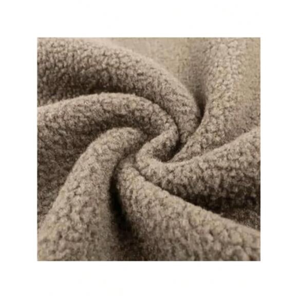 Mens Western Cowboy Vintage Jacket Plush Collar Coats - Picture 5 of 6